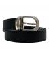 MONTBLANC（モンブラン）の古着「レザーベルト」｜ブラック