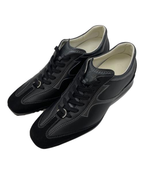 TOD'S（トッズ）TOD'S (トッズ) ドライビングシューズ ブラック サイズ:61/2の古着・服飾アイテム