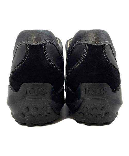 TOD'S（トッズ）TOD'S (トッズ) ドライビングシューズ ブラック サイズ:61/2の古着・服飾アイテム