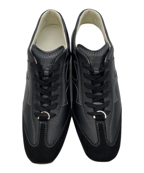 TOD'S（トッズ）TOD'S (トッズ) ドライビングシューズ ブラック サイズ:61/2の古着・服飾アイテム