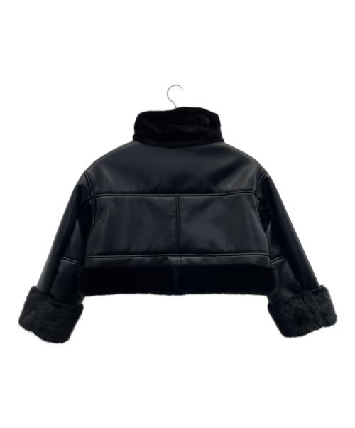 glam lips（グラムリップス）glam lips (グラムリップス) フェイクレザージャケット ブラック サイズ:FREEの古着・服飾アイテム