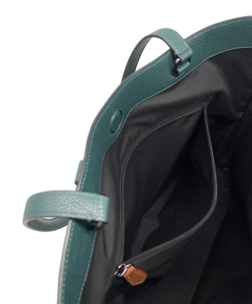 COACH（コーチ）COACH (コーチ) ワーナー デュアル ハンドル トート バッグ グリーンの古着・服飾アイテム