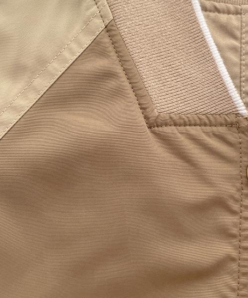 LACOSTE（ラコステ）LACOSTE (ラコステ) リバーシブルボンバージャケット ブラウン サイズ:XLの古着・服飾アイテム