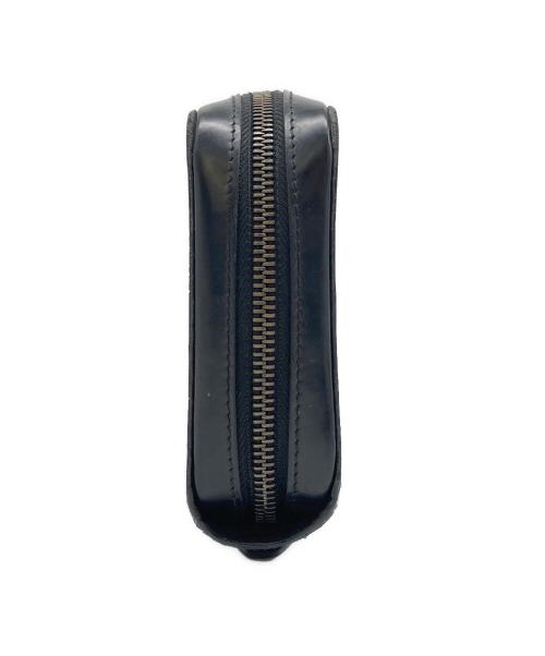LOUIS VUITTON（ルイ ヴィトン）LOUIS VUITTON (ルイ ヴィトン) ラウンドファスナー長財布 ブラックの古着・服飾アイテム