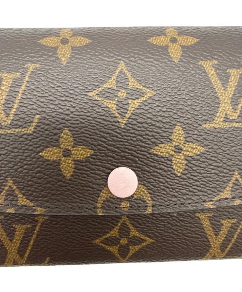 LOUIS VUITTON（ルイ ヴィトン）LOUIS VUITTON (ルイ ヴィトン) 長財布 ブラウン×ピンクの古着・服飾アイテム
