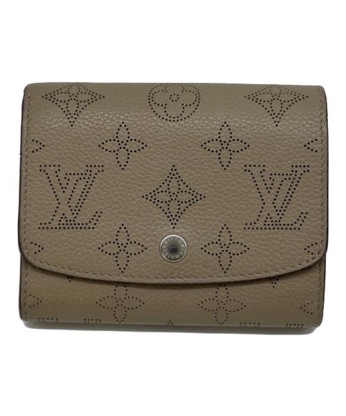 LOUIS VUITTON（ルイ ヴィトン）LOUIS VUITTON (ルイ ヴィトン) 2つ折り財布 ベージュの古着・服飾アイテム