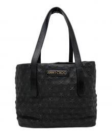 JIMMY CHOO（ジミーチュウ）の古着「トートバッグ」｜ブラック