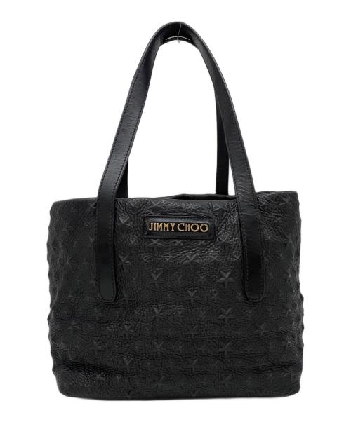 JIMMY CHOO（ジミーチュウ）JIMMY CHOO (ジミーチュウ) トートバッグ ブラックの古着・服飾アイテム