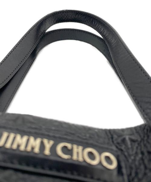JIMMY CHOO（ジミーチュウ）JIMMY CHOO (ジミーチュウ) トートバッグ ブラックの古着・服飾アイテム