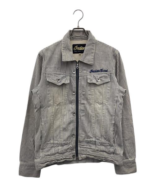 INDIAN MOTORCYCLE（インディアンモーターサイクル）INDIAN MOTORCYCLE (インディアンモーターサイクル) ワークジャケット ベージュ サイズ:Lの古着・服飾アイテム