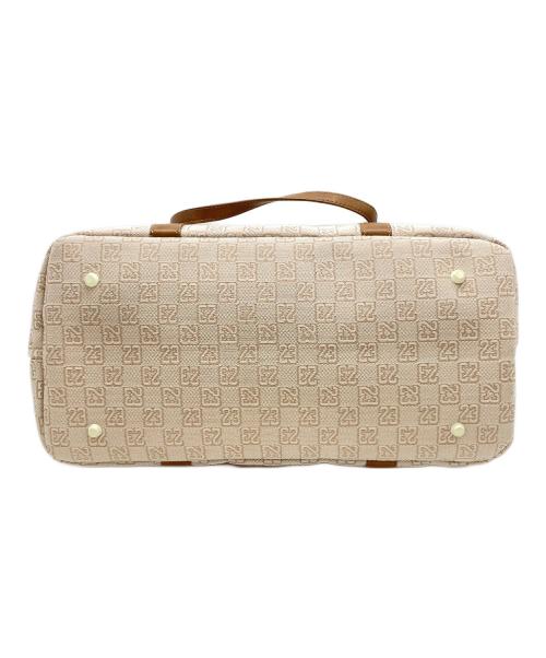 JORDAN（ジョーダン）JORDAN (ジョーダン) MONOGRAM TOTE ブラウン×ベージュの古着・服飾アイテム