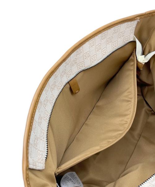 JORDAN（ジョーダン）JORDAN (ジョーダン) MONOGRAM TOTE ブラウン×ベージュの古着・服飾アイテム
