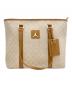 JORDAN（ジョーダン）の古着「MONOGRAM TOTE」｜ブラウン×ベージュ
