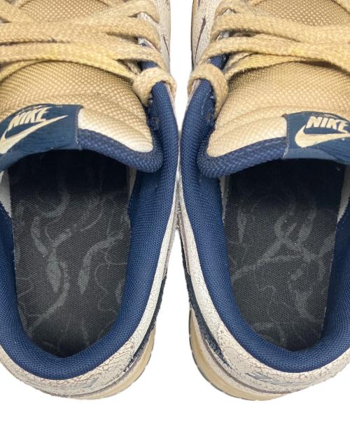 NIKE（ナイキ）NIKE (ナイキ) Stranger Things (ストレンジャーシングス) Dunk Low Phantom and Midnight Navy ホワイト×ネイビー サイズ:28㎝の古着・服飾アイテム