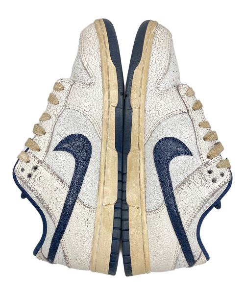 NIKE（ナイキ）NIKE (ナイキ) Stranger Things (ストレンジャーシングス) Dunk Low Phantom and Midnight Navy ホワイト×ネイビー サイズ:28㎝の古着・服飾アイテム