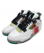 NIKEナイキ）の古着「Air Jordan 4 "Lucid Green"」｜ホワイト
