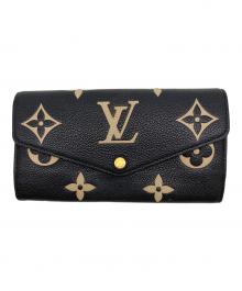 LOUIS VUITTON（ルイ ヴィトン）の古着「長財布」｜ブラック