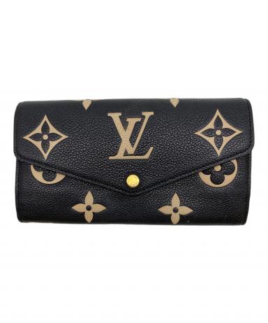 中古・古着通販】LOUIS VUITTON (ルイ ヴィトン) 長財布 ブラック