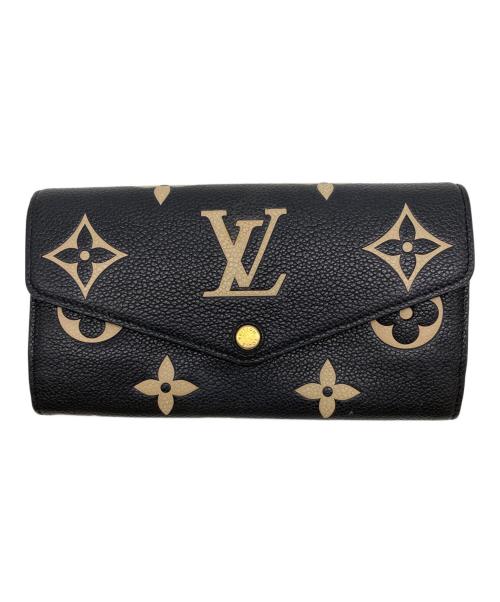 LOUIS VUITTON（ルイ ヴィトン）LOUIS VUITTON (ルイ ヴィトン) 長財布 ブラックの古着・服飾アイテム