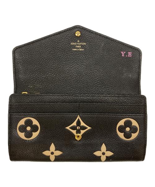LOUIS VUITTON（ルイ ヴィトン）LOUIS VUITTON (ルイ ヴィトン) 長財布 ブラックの古着・服飾アイテム
