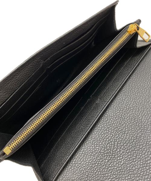 LOUIS VUITTON（ルイ ヴィトン）LOUIS VUITTON (ルイ ヴィトン) 長財布 ブラックの古着・服飾アイテム