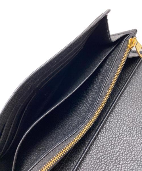 LOUIS VUITTON（ルイ ヴィトン）LOUIS VUITTON (ルイ ヴィトン) 長財布 ブラックの古着・服飾アイテム