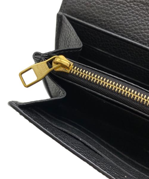 LOUIS VUITTON（ルイ ヴィトン）LOUIS VUITTON (ルイ ヴィトン) 長財布 ブラックの古着・服飾アイテム