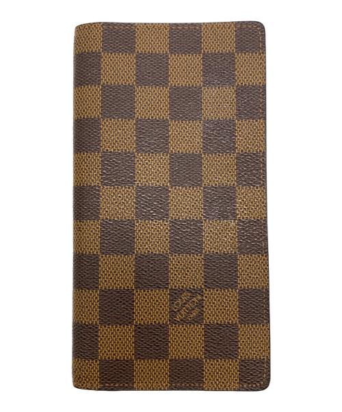 LOUIS VUITTON（ルイ ヴィトン）LOUIS VUITTON (ルイ ヴィトン) 2つ折り財布 ブラウンの古着・服飾アイテム
