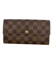 LOUIS VUITTON（ルイ ヴィトン）の古着「長財布」｜ブラウン
