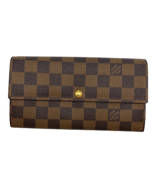 LOUIS VUITTON（ルイ ヴィトン）LOUIS VUITTON (ルイ ヴィトン) 長財布 ブラウンの古着・服飾アイテム