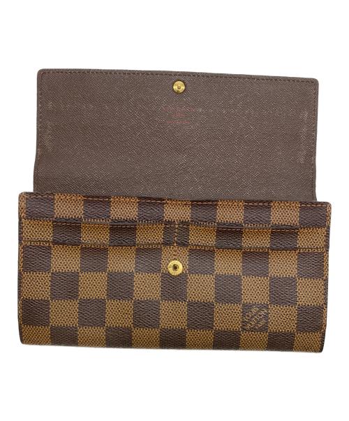 LOUIS VUITTON（ルイ ヴィトン）LOUIS VUITTON (ルイ ヴィトン) 長財布 ブラウンの古着・服飾アイテム