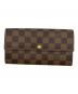 LOUIS VUITTON（ルイ ヴィトン）の古着「長財布」｜ブラウン