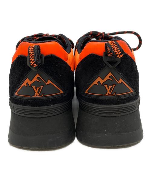 LOUIS VUITTON（ルイ ヴィトン）LOUIS VUITTON (ルイ ヴィトン) スニーカー ブラック×オレンジ サイズ:UK5の古着・服飾アイテム