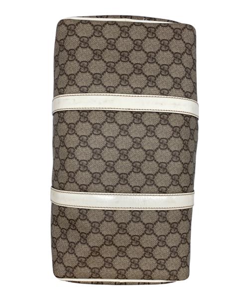 GUCCI（グッチ）GUCCI (グッチ) GGスプリームボストンバッグ ベージュの古着・服飾アイテム
