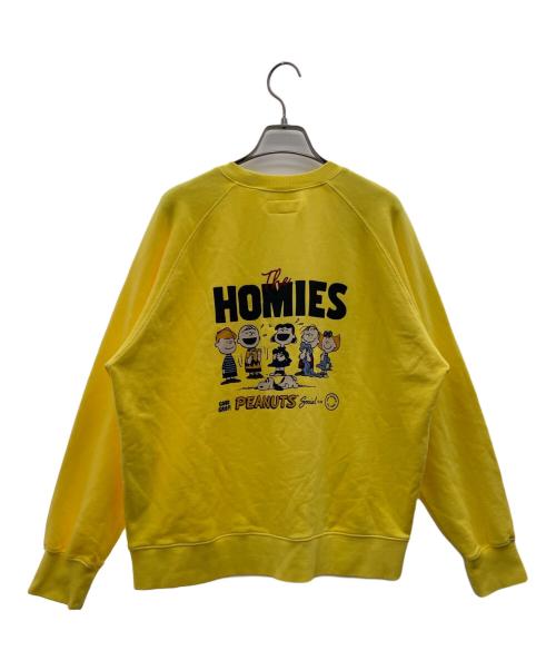 AVIREX（アヴィレックス）AVIREX (アヴィレックス) PEANUTS (ピーナッツ) スウェット イエロー サイズ:ＦＲＥＥ 未使用品の古着・服飾アイテム
