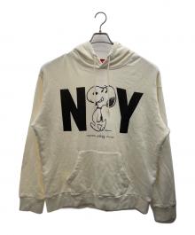 Manhattan Portage×PEANUTS（マンハッタンポーテージ×ピーナッツ）の古着「パーカー」｜ベージュ