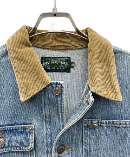 POLO COUNTRY（ポロカントリー）POLO COUNTRY (ポロカントリー) デニムジャケット ブルー サイズ:160の古着・服飾アイテム