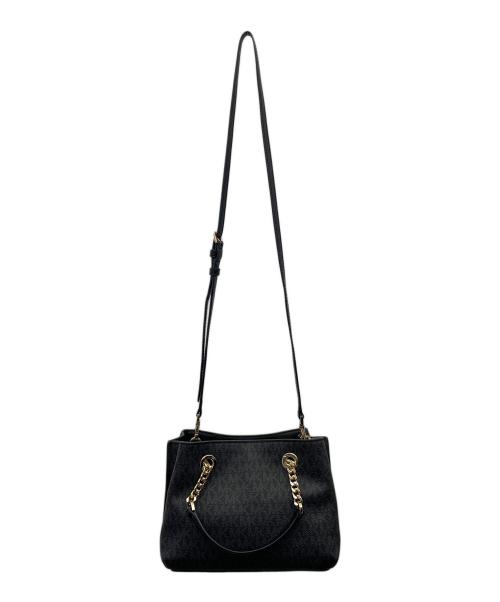 MICHAEL KORS（マイケルコース）MICHAEL KORS (マイケルコース) ショルダーバッグ ブラックの古着・服飾アイテム