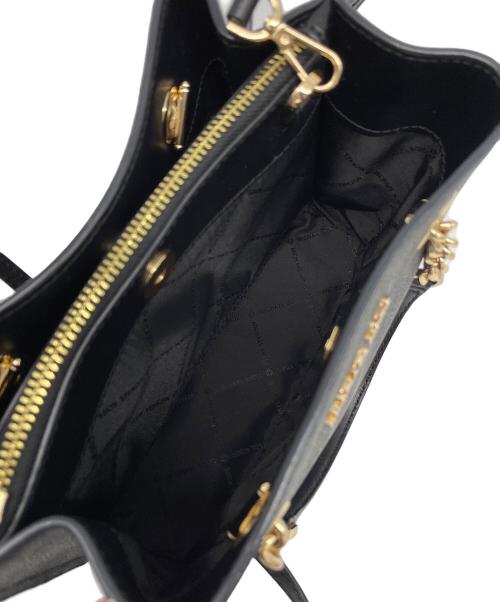 MICHAEL KORS（マイケルコース）MICHAEL KORS (マイケルコース) ショルダーバッグ ブラックの古着・服飾アイテム