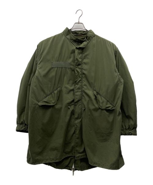 US ARMY（ユーエスアーミー）US ARMY (ユーエスアーミー) ライナー付モッズコート カーキ サイズ:Largeの古着・服飾アイテム