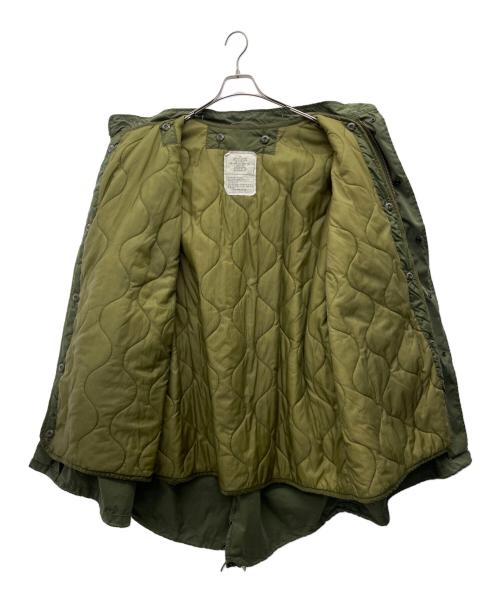 US ARMY（ユーエスアーミー）US ARMY (ユーエスアーミー) ライナー付モッズコート カーキ サイズ:Largeの古着・服飾アイテム