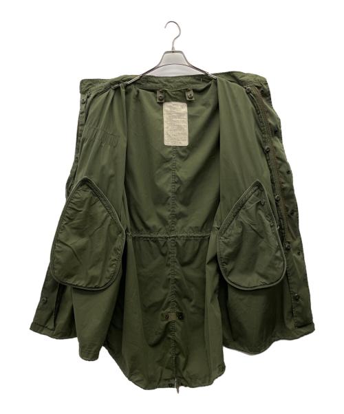 US ARMY（ユーエスアーミー）US ARMY (ユーエスアーミー) ライナー付モッズコート カーキ サイズ:Largeの古着・服飾アイテム