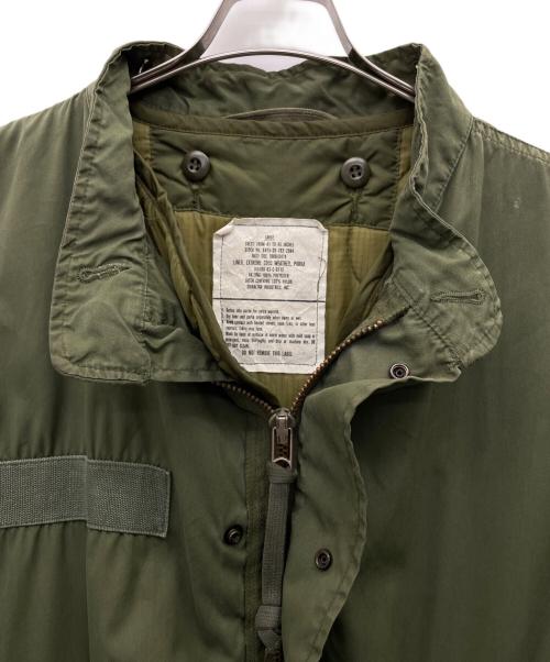 US ARMY（ユーエスアーミー）US ARMY (ユーエスアーミー) ライナー付モッズコート カーキ サイズ:Largeの古着・服飾アイテム