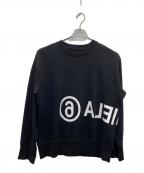 MM6 Maison Margielaエムエムシックスメゾンマルジェラ）の古着「スウェット」｜ブラック