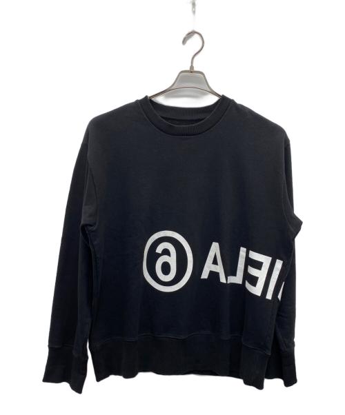 MM6 Maison Margiela（エムエムシックスメゾンマルジェラ）MM6 Maison Margiela (エムエムシックスメゾンマルジェラ) スウェット ブラック サイズ:XSの古着・服飾アイテム