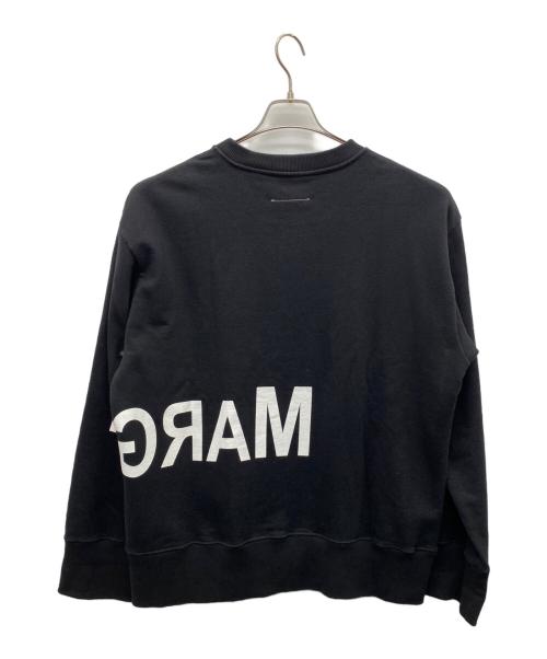 MM6 Maison Margiela（エムエムシックスメゾンマルジェラ）MM6 Maison Margiela (エムエムシックスメゾンマルジェラ) スウェット ブラック サイズ:XSの古着・服飾アイテム