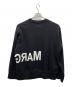 MM6 Maison Margiela (エムエムシックスメゾンマルジェラ) スウェット ブラック サイズ:XS：15000円