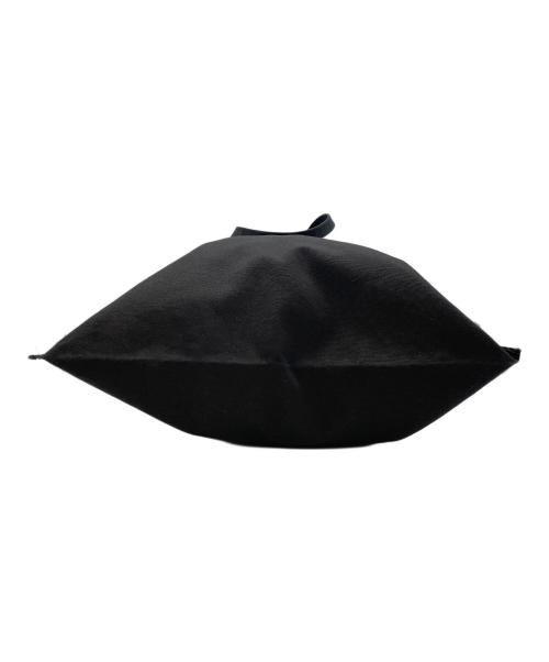 MM6 Maison Margiela（エムエムシックスメゾンマルジェラ）MM6 Maison Margiela (エムエムシックスメゾンマルジェラ) リバース ロゴ ショッピングバッグ ブラックの古着・服飾アイテム