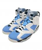 NIKEナイキ）の古着「Air Jordan 6 "UNC"」｜ホワイト×ブルー