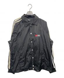 DIESEL（ディーゼル）の古着「コーチジャケット」｜ブラック